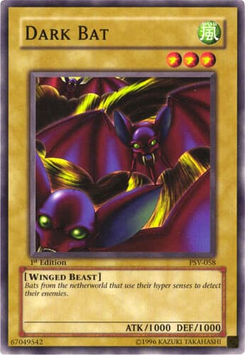 Dark Bat - PSV-058 Common 1st Edition