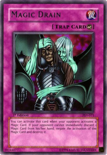 Magic Drain - PSV-071 Rare 1st Edition