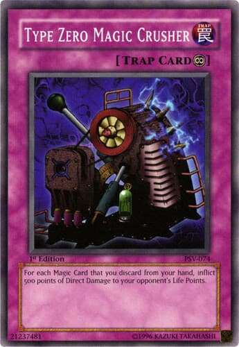 Type Zero Magic Crusher - PSV-074 Common 1st Edition