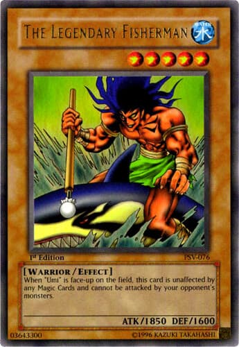 The Legendary Fisherman - PSV-076 Ultra Rare Unlimited