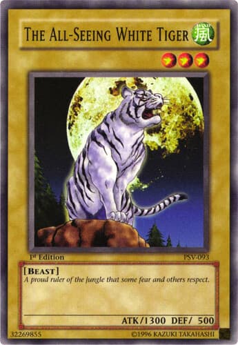 The All-Seeing White Tiger - PSV-093 Common 1st Edition