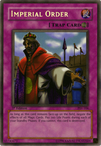 Imperial Order - PSV-104 Secret Rare Unlimited