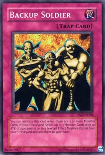 Backup Soldier - PSV-EN028 Super Rare Unlimited