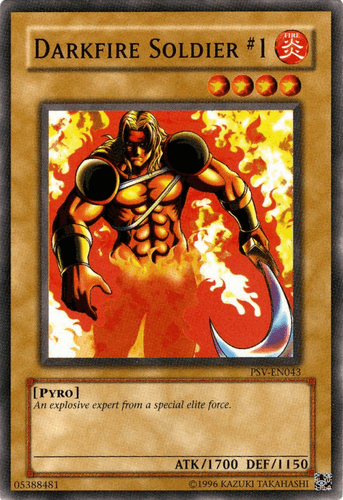Darkfire Soldier #1 - PSV-EN043 Common Unlimited