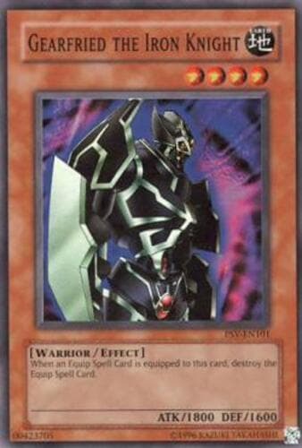 Gearfried the Iron Knight - PSV-EN101 Super Rare Unlimited