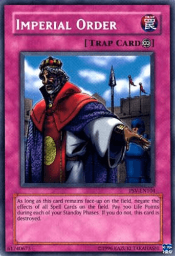 Imperial Order - PSV-EN104 Secret Rare Unlimited