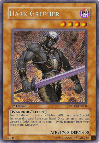 Dark Grepher - PTDN-EN000 Secret Rare 1st Edition