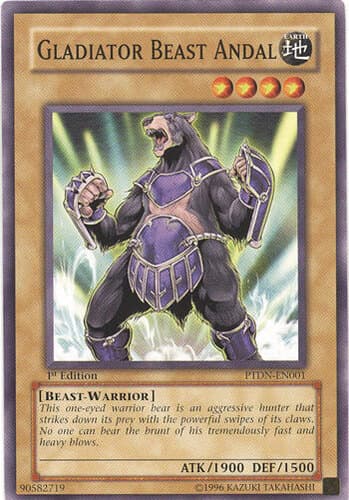 Gladiator Beast Andal - PTDN-EN001 Common Unlimited