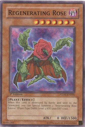 Regenerating Rose - PTDN-EN005 Common 1st Edition