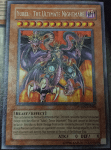 Yubel - The Ultimate Nightmare - PTDN-EN008 Secret Rare Unlimited