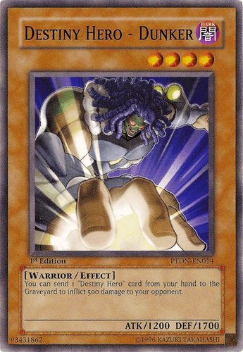 Destiny HERO - Dunker - PTDN-EN014 Common Unlimited