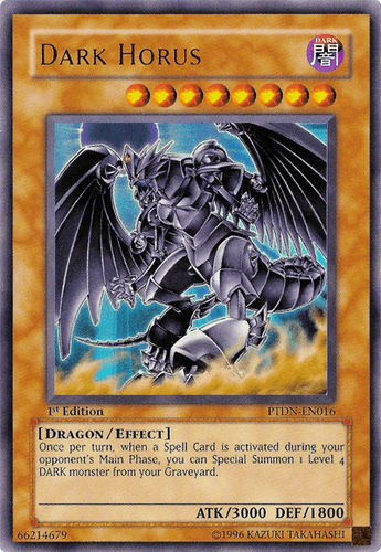 Dark Horus - PTDN-EN016 Ultra Rare Unlimited