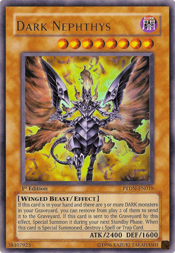 Dark Nephthys - PTDN-EN018 Ultra Rare 1st Edition