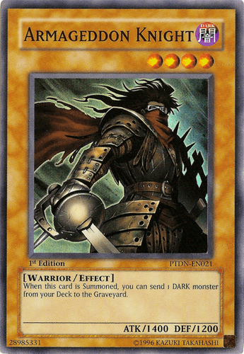 Armageddon Knight - PTDN-EN021 Super Rare Unlimited