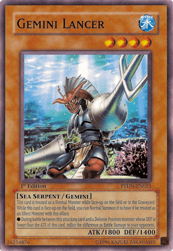 Gemini Lancer - PTDN-EN025 Common Unlimited