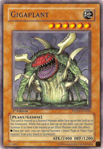 Gigaplant - PTDN-EN026 Rare 1st Edition