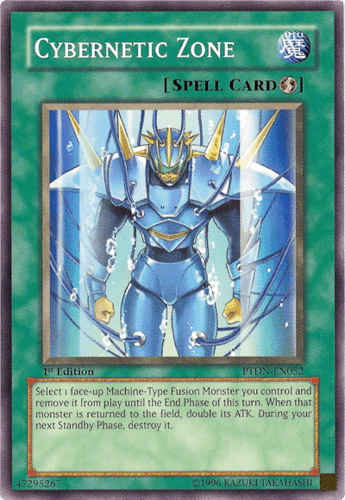 Cybernetic Zone - PTDN-EN052 Common 1st Edition