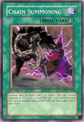 Chain Summoning - PTDN-EN057 Common 1st Edition