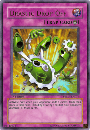 Drastic Drop Off - PTDN-EN074 Ultra Rare 1st Edition