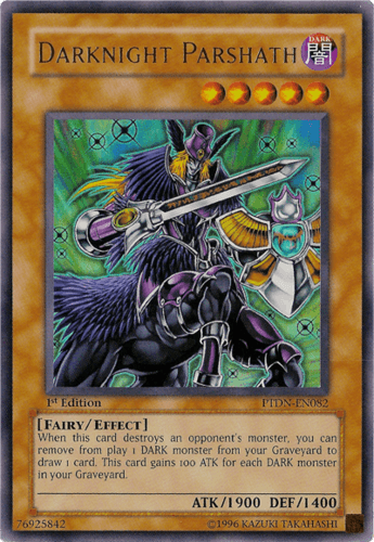 Darknight Parshath - PTDN-EN082 Ultimate Rare 1st Edition