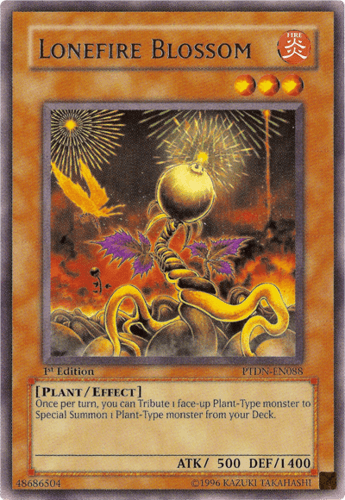 Lonefire Blossom - PTDN-EN088 Rare Unlimited
