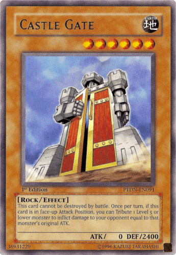 Castle Gate - PTDN-EN091 Rare Unlimited