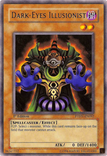 Dark-Eyes Illusionist - PTDN-EN092 Rare 1st Edition