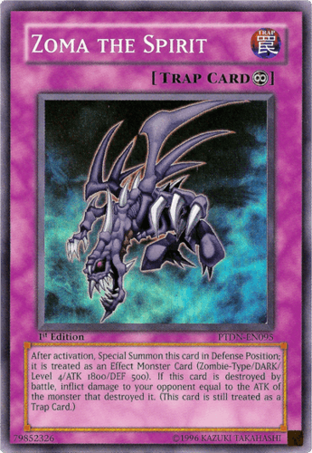 Zoma the Spirit - PTDN-EN095 Super Rare Unlimited