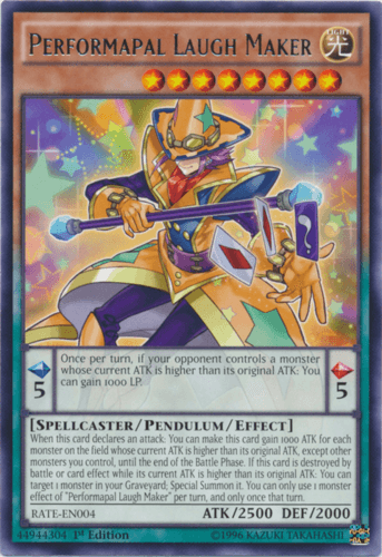 Performapal Laugh Maker - RATE-EN004 Rare Unlimited