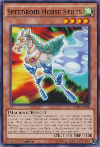 Speedroid Horse Stilts - RATE-EN006 Common 1st Edition