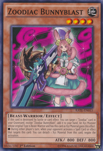 Zoodiac Bunnyblast - RATE-EN015 Common Unlimited