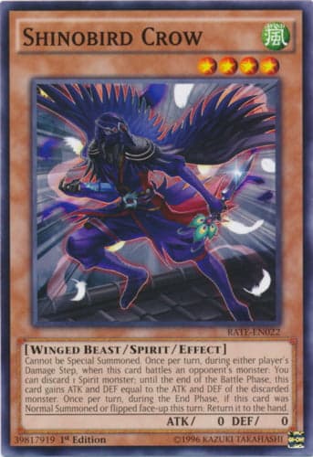 Shinobird Crow - RATE-EN022 Common Unlimited