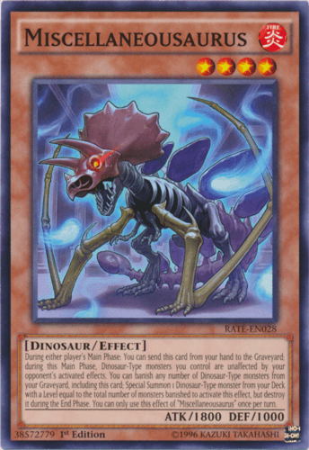 Miscellaneousaurus - RATE-EN028 Common Unlimited