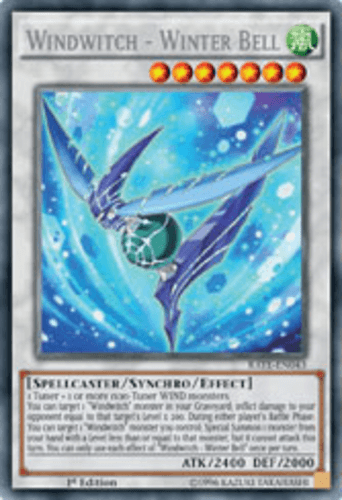 Windwitch - Winter Bell - RATE-EN043 Rare 1st Edition