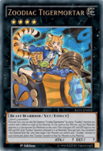 Zoodiac Tigermortar - RATE-EN052 Ultra Rare Unlimited