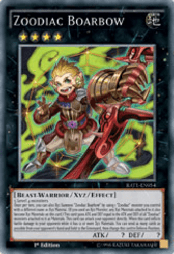 Zoodiac Boarbow - RATE-EN054 Rare Unlimited