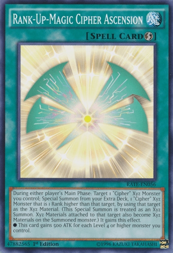 Rank-Up-Magic Cipher Ascension - RATE-EN056 Common Unlimited