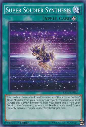 Super Soldier Synthesis - RATE-EN062 Common 1st Edition