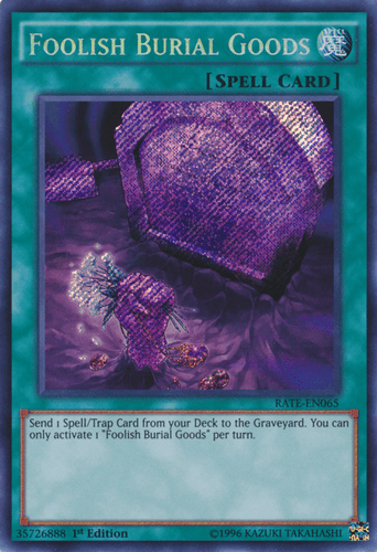 Foolish Burial Goods - RATE-EN065 Secret Rare Unlimited