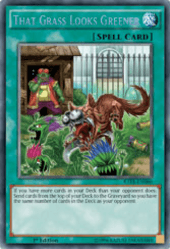 That Grass Looks Greener - RATE-EN066 Secret Rare Unlimited