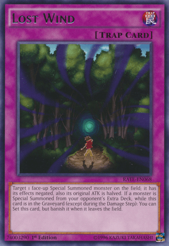 Lost Wind - RATE-EN068 Rare 1st Edition