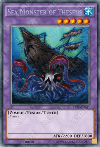 Sea Monster of Theseus - RATE-EN081 Secret Rare Unlimited