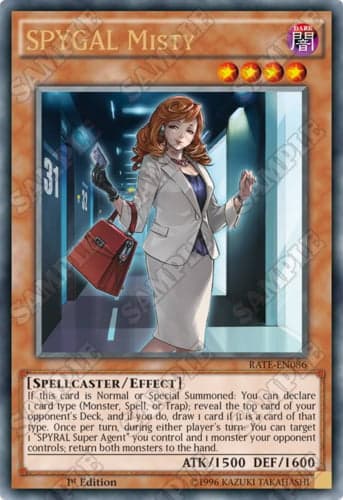 SPYGAL Misty - RATE-EN086 Ultra Rare Unlimited