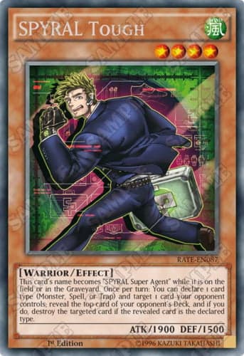 SPYRAL Tough - RATE-EN087 Rare 1st Edition