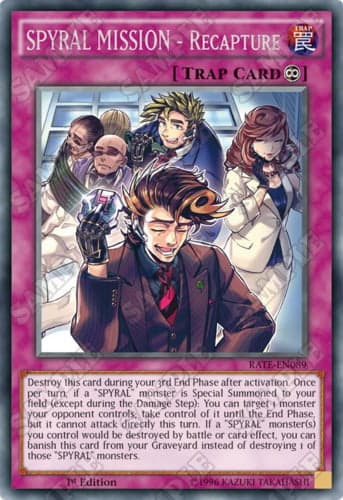 SPYRAL MISSION - Recapture - RATE-EN089 Rare Unlimited