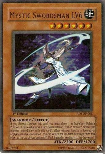 Mystic Swordsman LV6 - RDS-EN008 Ultimate Rare Unlimited
