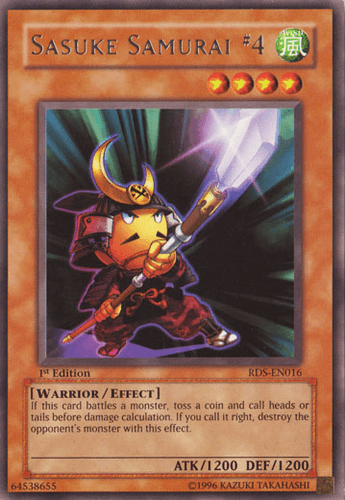 Sasuke Samurai #4 - RDS-EN016 Rare 1st Edition