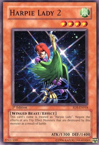 Harpie Lady 2 - RDS-EN018 Common 1st Edition