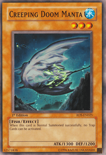 Creeping Doom Manta - RDS-EN025 Common 1st Edition