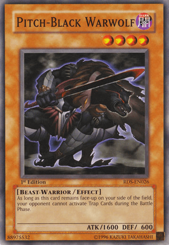 Pitch-Black Warwolf - RDS-EN026 Common 1st Edition